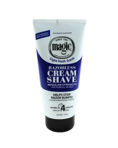 Magic Razorless Regular Strength Shave Cream For Beards - 170g 