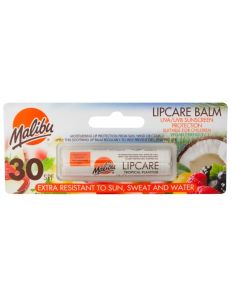 Malibu SPF 30 Lip Care Balm - Tropical Flavour (5g)