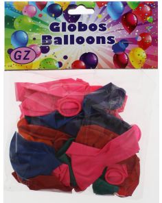Metallic Colour Balloons - Assorted Colours