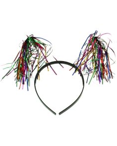 Metallic Tinsel Headbopper - Assorted Colours 