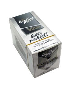 Wholesale Rizla Silver Super Thin Regular Size Box Of 100 Booklets R-Paper 