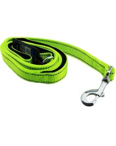 Safety Control Dog Lead With Glow In The Dark Stitching 