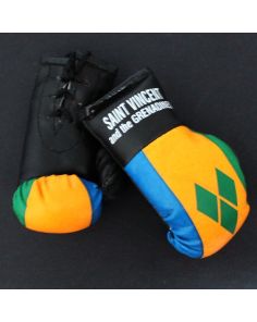 Mini Boxing Gloves - Saint Vincent And The Grenadines