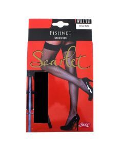 Silky's Fishnet Stockings - Black