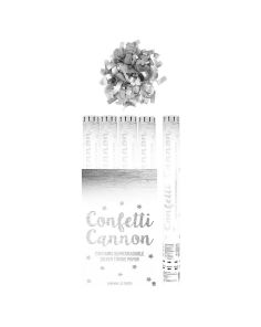 Silver Paper Confetti Cannon (50cm)