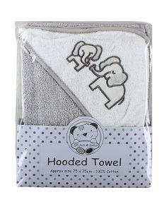 Snuggle Baby Hooded Towel - 'Elephant' Design