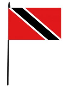 Trinidad and Tobago Hand Flag - 12" x 18"