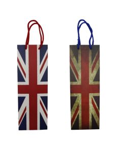 Wholesale Union Jack Design Bottle Bags - Assorted Designs 