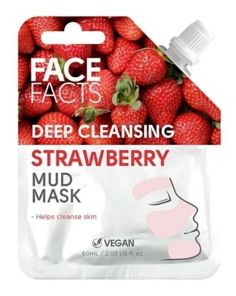 Wholesale Face Facts Deep Cleansing Strawberry Mud Mask - 60ml