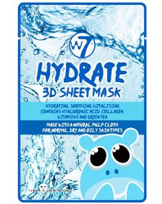 Wholesale W7 Hydrate 3D Sheet Mask 