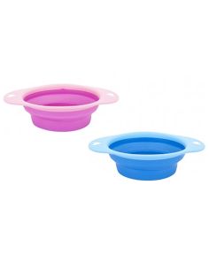 Wholesale Collapsible Pet Bowls - Assorted Colours 