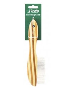 Wholesale Crufts Bamboo Grooming Comb 