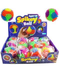 Wholesale Light-Up Spikey Ball 