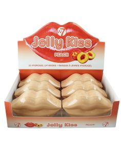 Wholesale W7 Jelly Kiss Hydrogel Lip Masks - Peach 