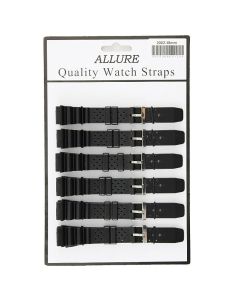 Wholesale  Allure Casio Replacement Watch Straps - Black - 18mm