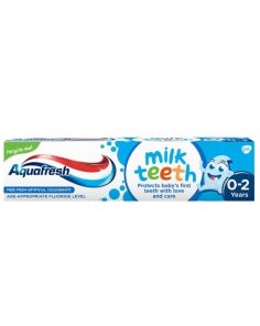 Wholesale Aquafresh Milk Teeth Baby Toothpaste (0-2years) 50ml 