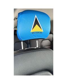 Wholesale Car Seat Head Rest Cover - St. Lucia