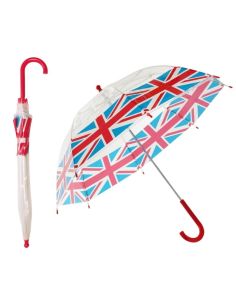 Wholesale Children's Union Jack Border Print Umbrellas 