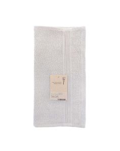 Wholesale Eco-Friendly Bamboo Face Cloths (30x30cm) - Light Grey