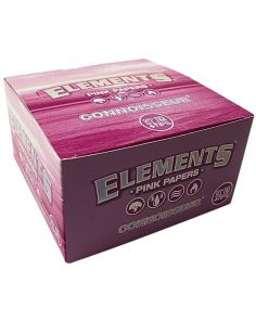 Wholesale Elements Pink Papers Connoisseur - King Size Slim + Tips