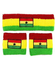 Wholesale Head & Wrist Sweatbands - Ghana