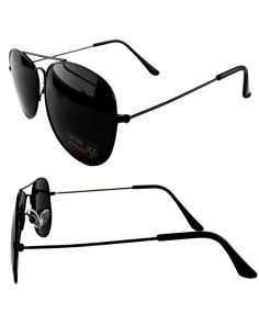 Wholesale Kids Aviator Black Frame Sunglasses