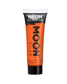Wholesale Moon Glow Neon UV Hair Gel - Intense Orange 