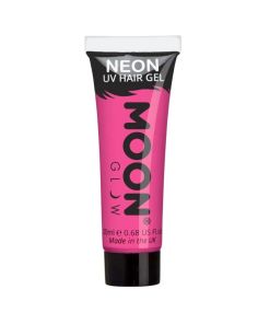 Wholesale Moon Glow Neon UV Hair Gel - Intense Pink 