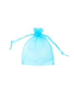 Wholesale Organza Gift Bag - Aquamarine (15x11cm)