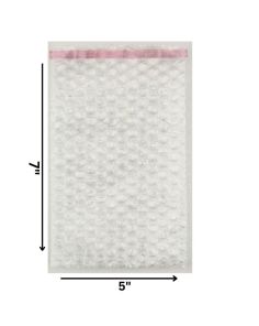 Wholesale Peel and Seal Bubble Wrap Pouch - 5 x 7"