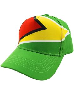 Wholesale Printed 6 Panel Baseball Cap - Guyana