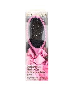 Wholesale Royal Cosmetics Boutique Detangle Hairbrush & Scrunchie Set