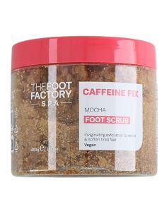 Wholesale The Foot Factory Caffeine Fix Mocha Foot Scrub 400g 