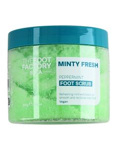The Foot Factory Minty Fresh Peppermint Foot Scrub 400g 