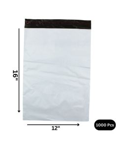 White Seal Mailing Bags 12 x 16'' (1000pcs)